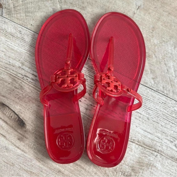 Tory Burch Shoes - Pink Tory Burch Jelly Sandals